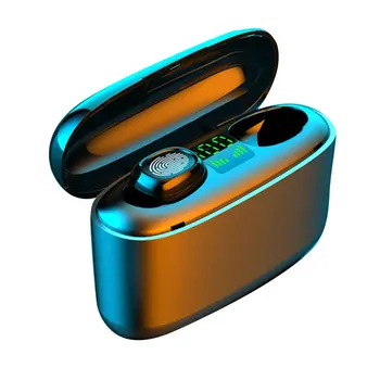 

earphone wireless Bluetooth 5.0 call in-ear Stereo earphone sports with battery for all phone