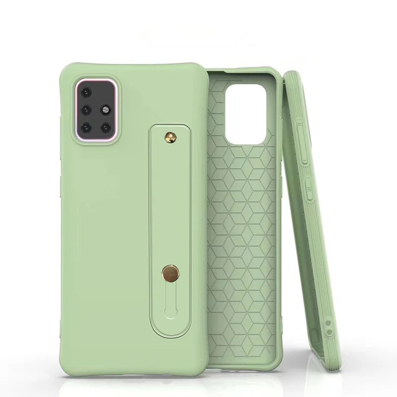 Для Xiaomi Redmi Note 9S чехол мягкий гладкий Чехол из силикона с подставкой Защита от