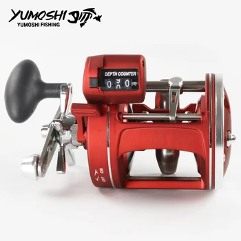 

Right/Left Hand 12 Ball Bearings Fishing Reel Boat Reel With Electric Power Line Counting Multiplier Reel Drum Fishing Reel