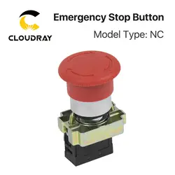 Cloudray кнопка аварийного останова NC для CO2 лазерная гравировка резка машины