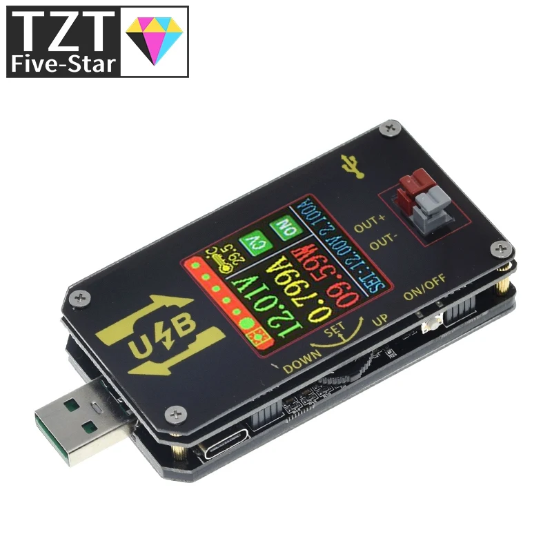 XY-UDP цифровой USB DC преобразователь CC CV 0 6-30V 5V 9V 12V 24V 2A 15 Вт Мощность модуль для