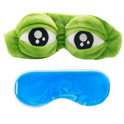 Eye Mask Креативная мультяшная коробка для салфеток, Чехол для очков, диспенсер для бумаги, плюшевая салфетка, чехол для сна, маска для глаз, украшение дома, забавный подарок - Цвет: Eye Mask