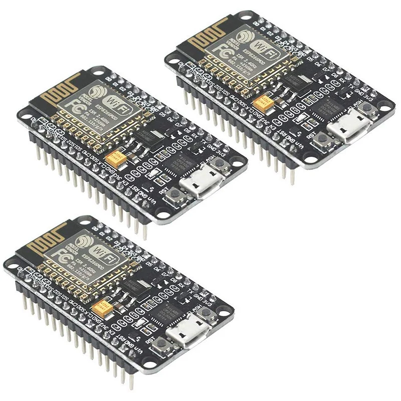 3 шт. ESP8266 NodeMCU CP2102 ESP 12E плата для разработки Интернета Wi Fi беспроводной модуль