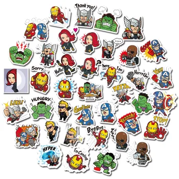 

40PCS Hero Sticker Movie Sticker for DIY Sticker on Travel Case Laptop Skateboard Guitar Fridge Phone Decel