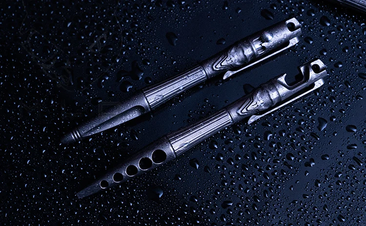 TYPE C EDC титановый сплав Самозащита безопасность выживания тактическая ручка лома Многофункциональный портативный EDC инструменты - Цвет: TYPE C