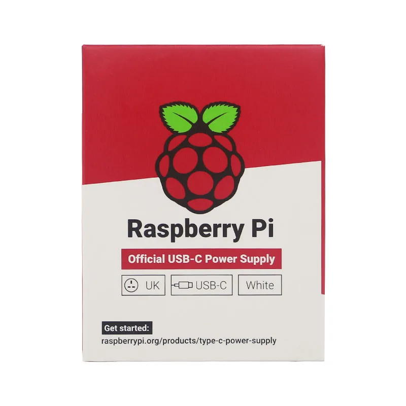 Original Raspberry Pi 4 Model B Official Power Adapter 5.1V 3A Raspberry Pi 4 USB Type-C Power Charger EU US UK Plug supply raspberry pi