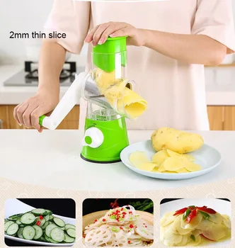 

Vegetable Cutter Slicer Cutter Garlic Chopper Kitchen Tool Round Potato Cheese Kitchen Tool Gadgets kitchen Accessories