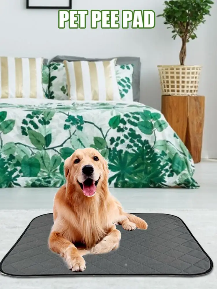 Pet Pee Pad Портативный быстро впитывающий моющийся коврик для мочи Экологичный коврик для мочи водонепроницаемый удобный Тренировочный Коврик для путешествий