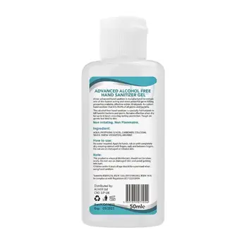 

50ml Instant Hand Sanitizer Active Ingrenient Ethanol Sanitizer 75% Of Gel Hand Kills Bacterial 99% I9P9