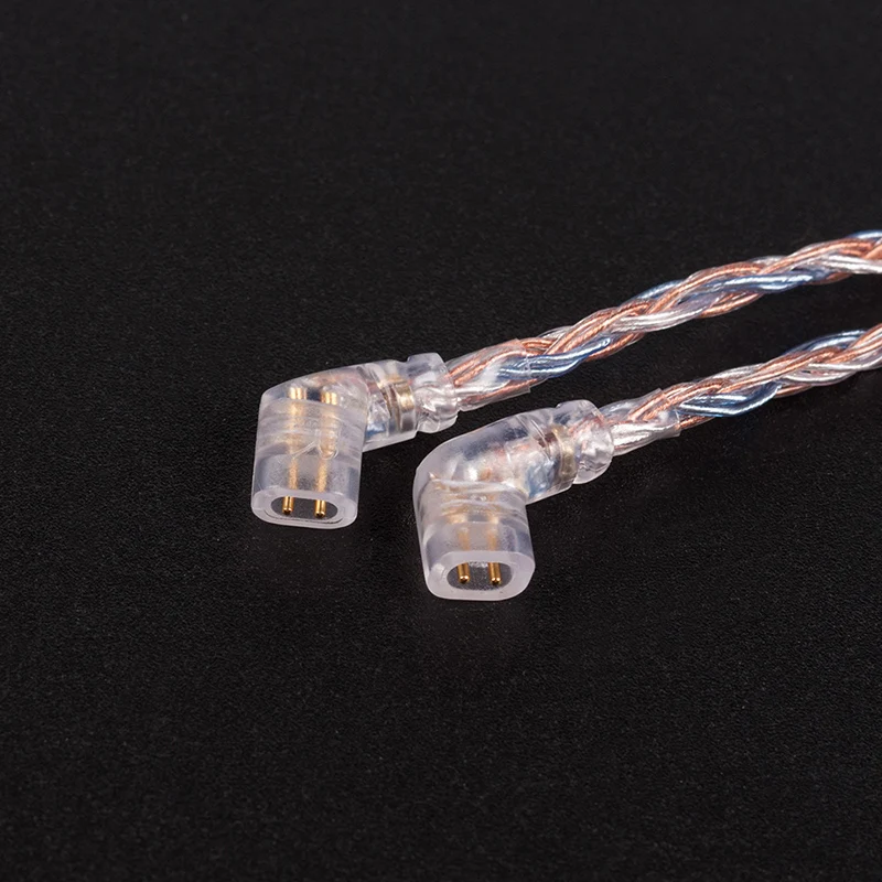KBEAR 16 Core Upgraded Silver Plated Copper Cable 2.5/3.5/4.4MM With MMCX/2pin/QDC TFZ For KZ ZS10 ZSN Pro ZSX BLON BL-03 V90
