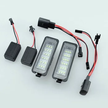 

12-30V License Plate Light W/ Resistance For Golf Phaeton Rabbit High Quality