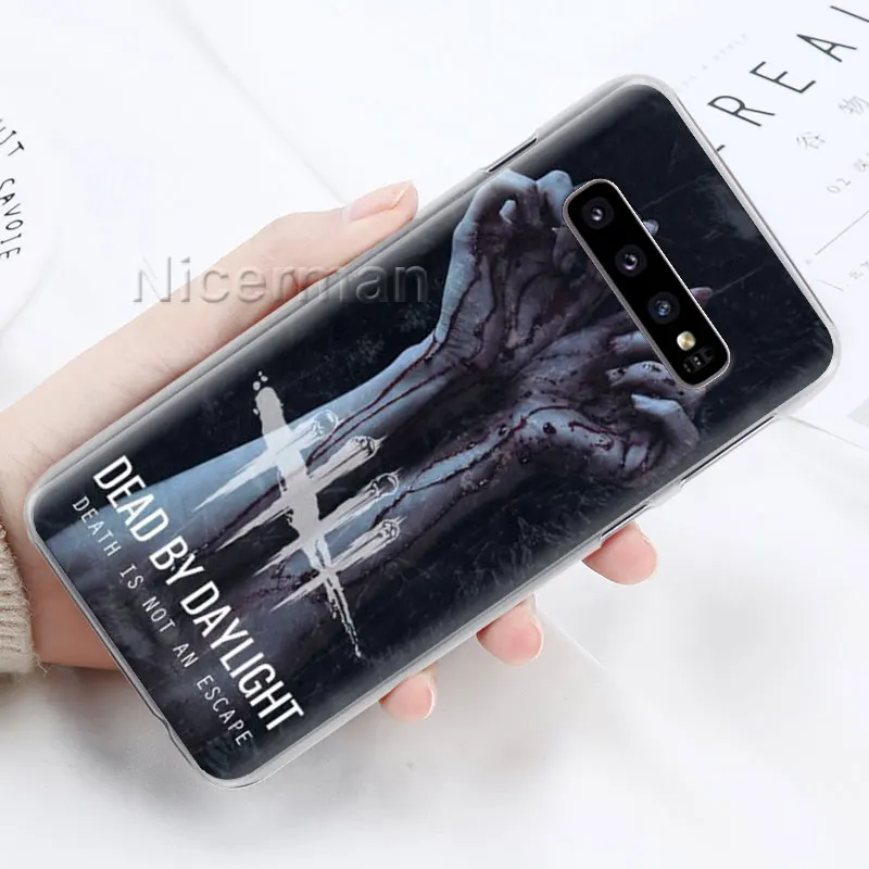 Чехол для телефона Dead by Daylight для samsung Galaxy S10 S10e S8 S9 S10 Plus S7 Edge Note 10 Plus 8 9 Твердый Чехол