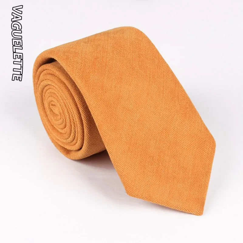 409-J VAGUELETTE однотонные черные/красные/зеленые/розовые мужские галстуки для мужчин хлопок ручной работы узкий галстук 6,5 см мужские галстуки - Цвет: 409-J