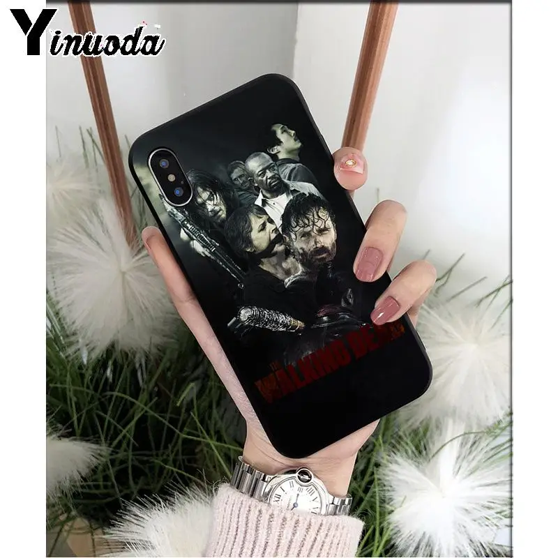 A11 Yinuoda the walking dead Customer высококачественный чехол для телефона Apple iPhone 8 7 6 6S Plus X XS MAX 5 5S SE XR мобильный чехол - Цвет: A11