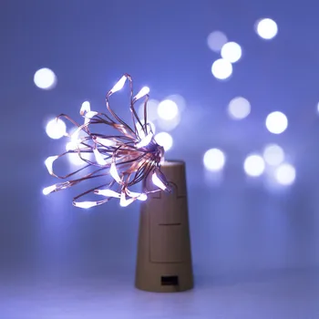 

10pcs Cork Shaped Led Night Light Starry Light Wine Bottle Lamp For Party Decor Home Decoration Creative Light String
