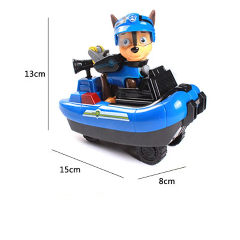 Paw Patrol, подарок на день рождения для детей, игрушки Paw Patrol, деформация автомобиля, собаки, аниме игрушки, фигурка, пластиковая игрушка, модель Patrulla Canina