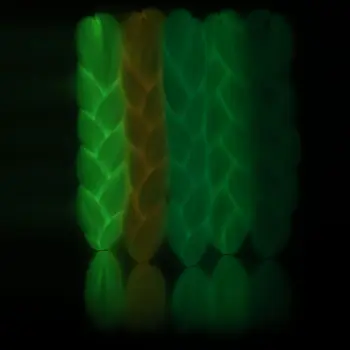 

DIY Fluorescent Neon Glowing Hair Light Braiding Hair Braids Glow in the Dark Concert Carnival Birthday Party Supplies