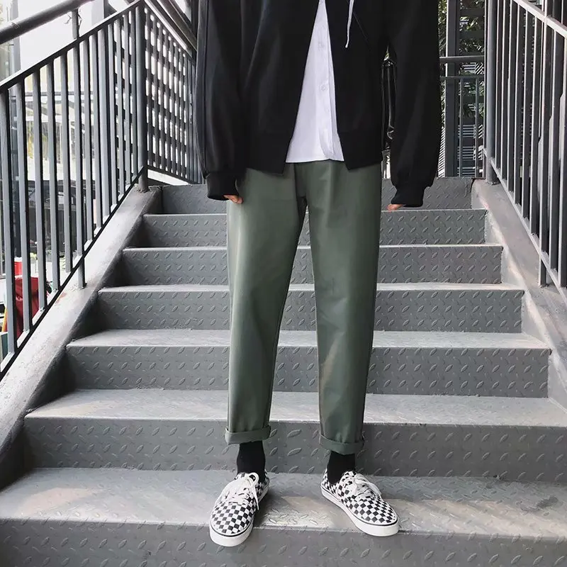 

Autumn & Winter MEN'S Casual Pants Popular Brand Workwear Pants Korean-style Trend Loose Straight BOY'S Versatile Gymnastic Pant