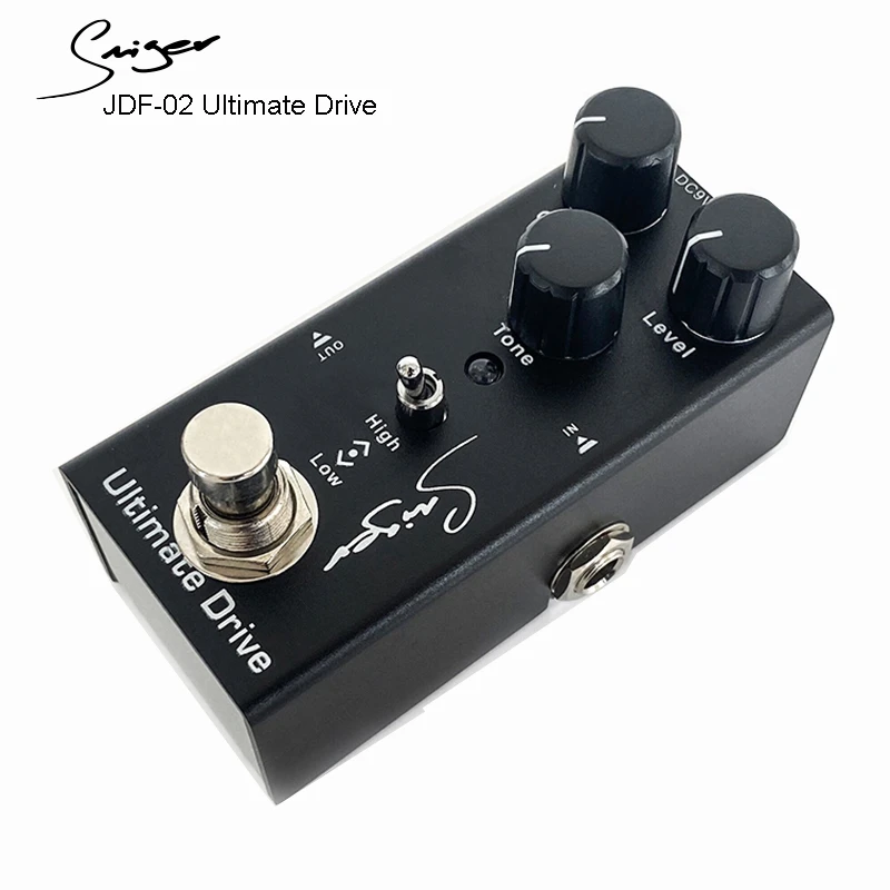 1Pc JDF 02 final conducir Kmise Pedal 9V última unidad de guitarra efectos Metal negro Pedal de guitarra eléctrica espaÃ a|Partes y accesorios de guitarras| - AliExpress
