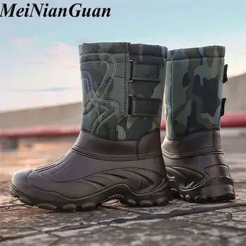 Zapatos de invierno de moda para hombre, botas de nieve de alta calidad, calzado táctico militar Timberland, botas de seguridad para construcción, N5