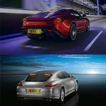 

Turn Signal Taillight Strips 12-24V 2x Waterproof 60LED IP68 Car PC+ABS