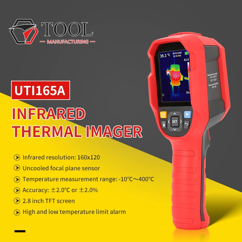 UNI T Инфракрасный Тепловизор HD температурный прибор тепловизионная камера UTi165K