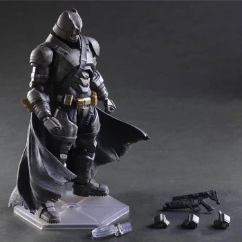 

PA super heroes dc action figures Play Arts kai Justice League batman superman buster armor 27cm hot model toys collection