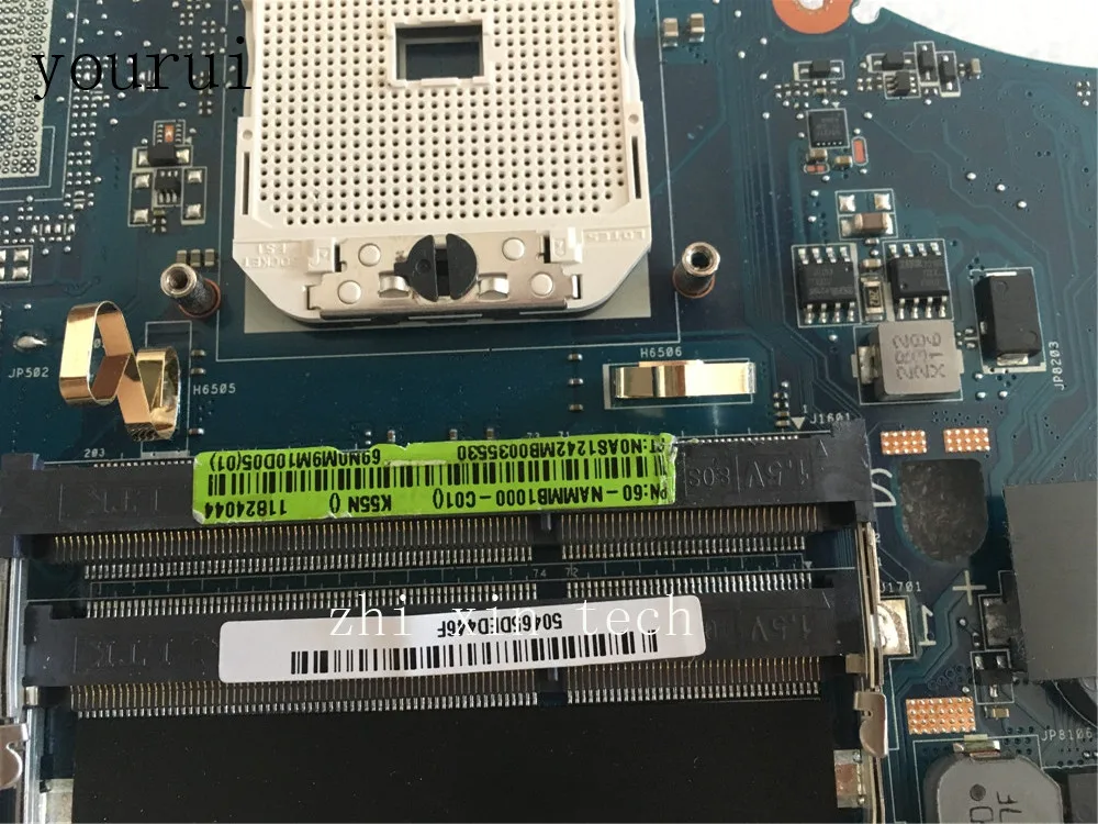 Yourui K55N материнская плата для ноутбука REV 2,0 для K55DE K55N Тесты l оригинальная материнская плата
