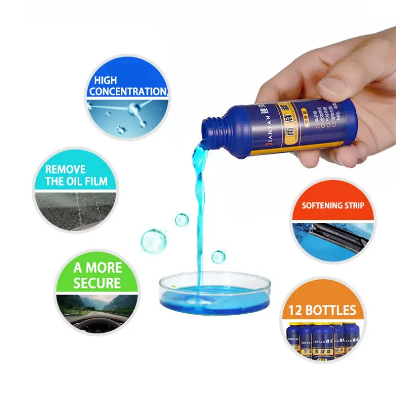 Hot 50ML Car Concentrate Wiper Fine Seminoma Wiper Auto Window Cleaning Car Windshield Glass Cleaner Car Accessories