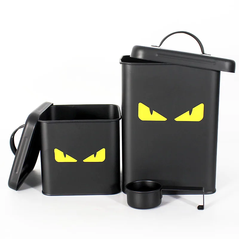 metal storage bins for pet food