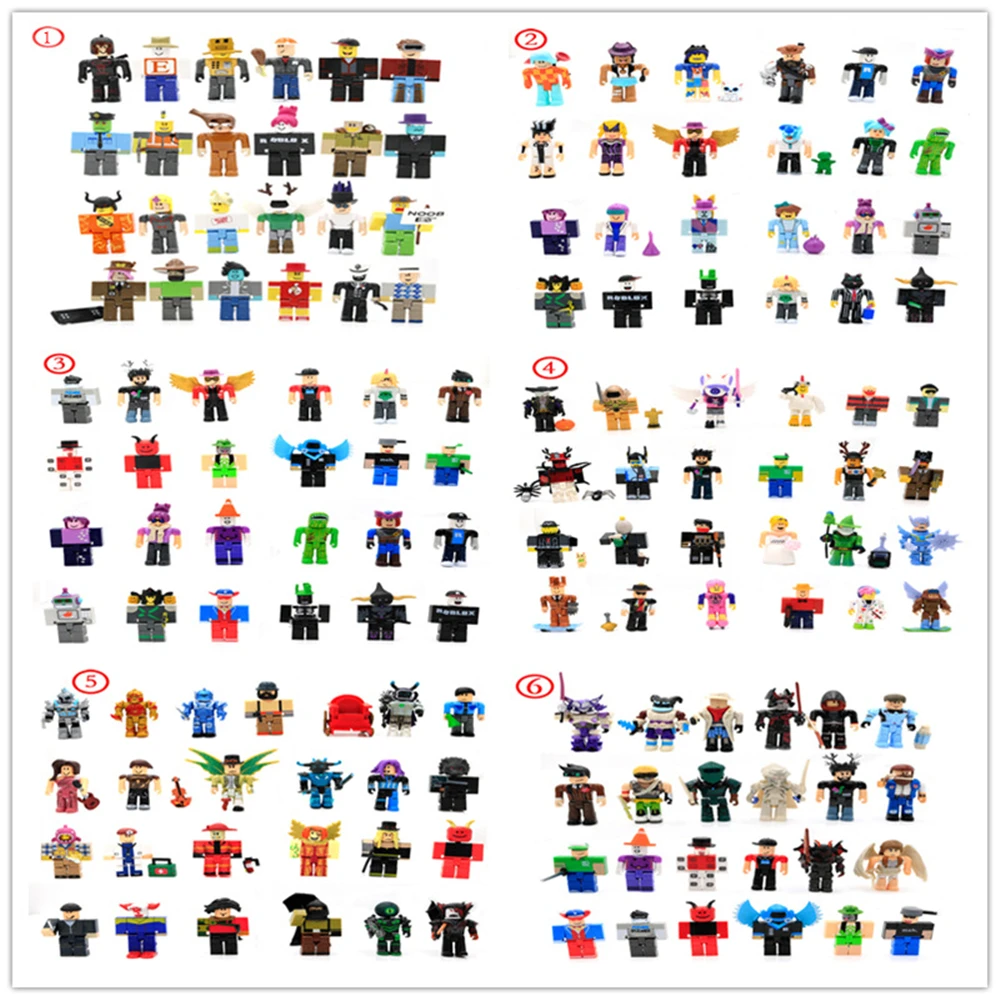 Игрушки Robloxing 24 шт./компл. 7 см аниме-фигурки игрушки робукс | и хобби
