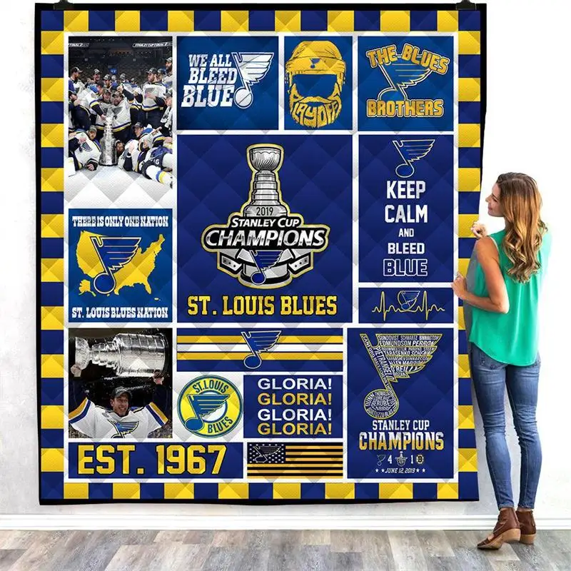 

Dropshipping Canada Hockey Quilts For Kids School Adults Bed Soft Warm Thin Blanket Summer Quilt King Size Children's day gift