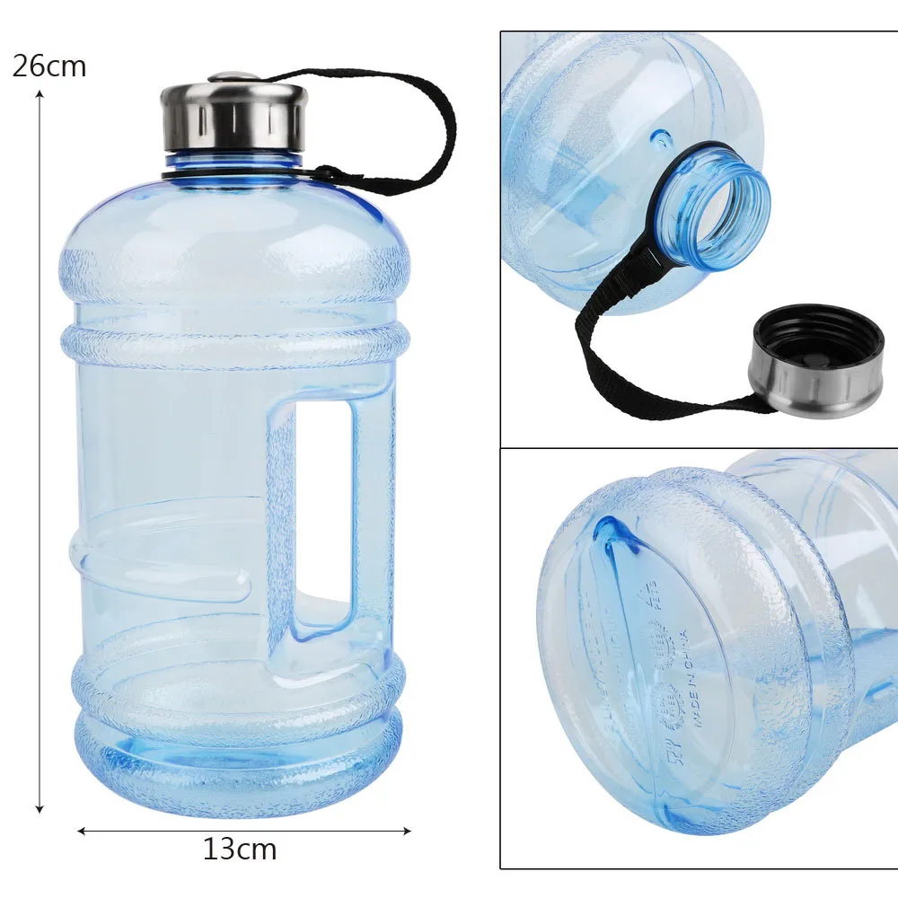 ICEYARD 2.2L большой объем для воды бутылка для велоспорта походов бутылка улица, спортивный зал пространство полугаллон фитнес-тренировочные бутылки