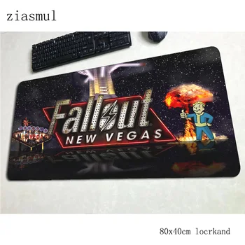 

fallout mats 800x400x3mm New arrival gaming mouse pad big keyboard mousepad wrist rest notebook gamer accessories padmouse mat