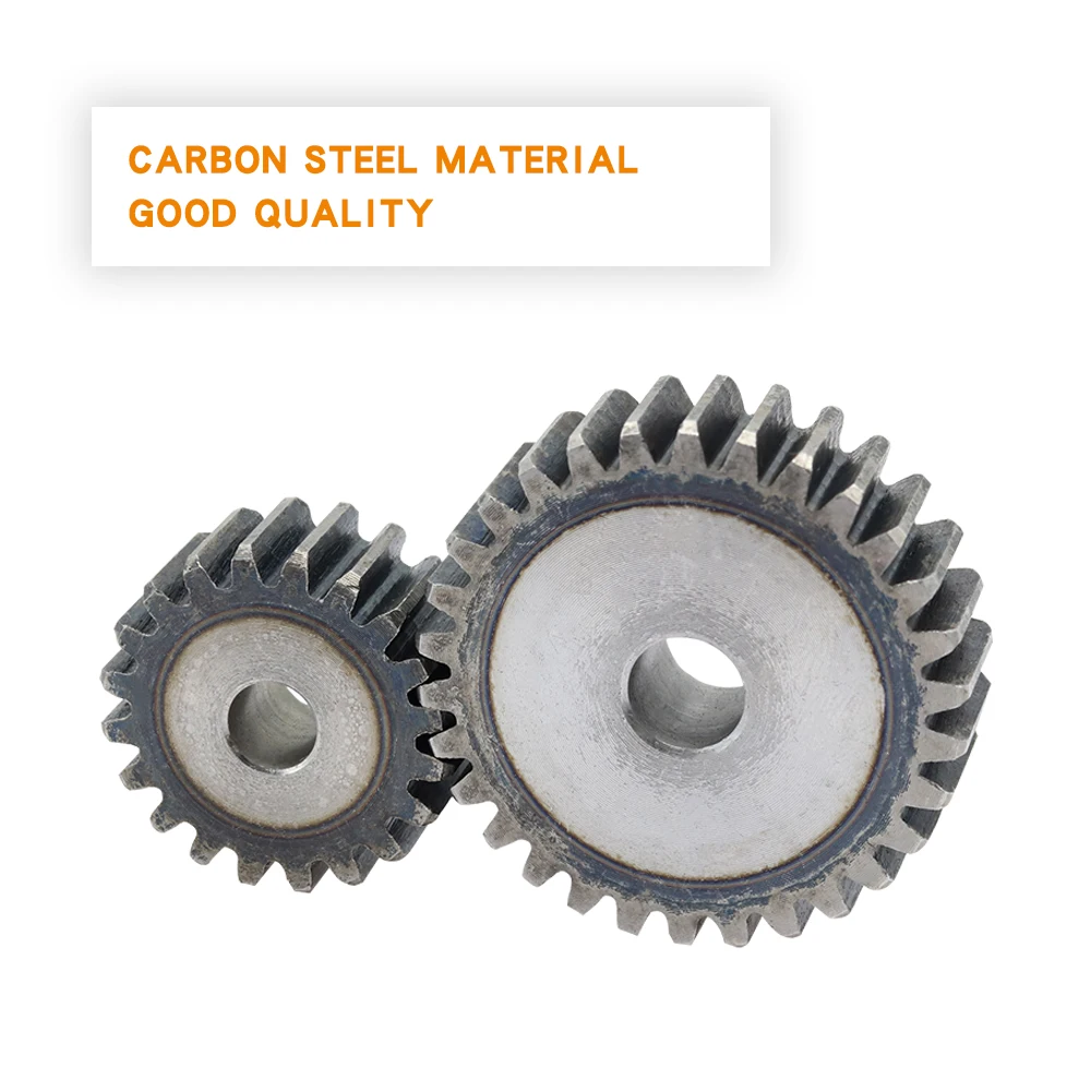 Pinion Gears 1.5M-23T/24T/25T/26T/27T/28T/29T/30T/31T/32T SC45# Carbon Steel Cylindrical Gear High Frequency Quenching Teeth