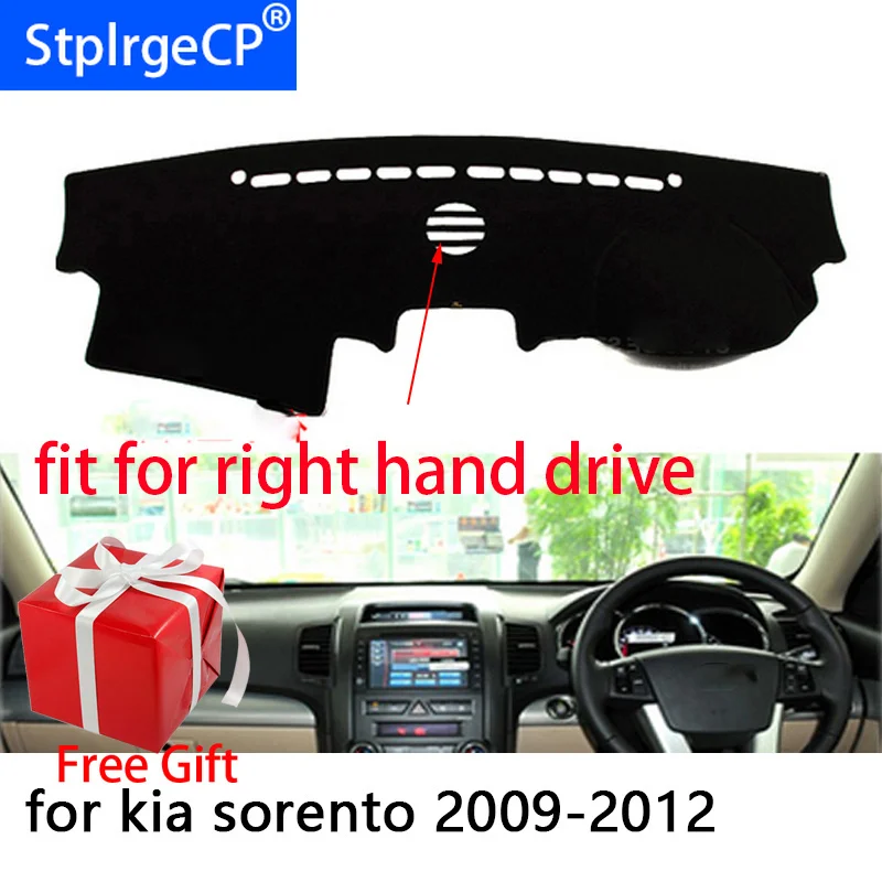 

Car Dashboard Cover Mat for Kia sorento 2009 2010 2011 2012 Right Hand Drive Dashmat Pad Dash Mat Covers Dashboard Accessories