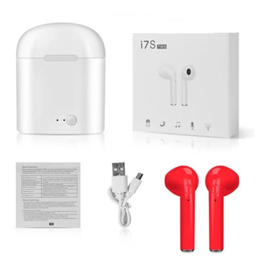 TWS Bluetooth наушники музыкальные спортивные беспроводные подходит для xiaomi huawei