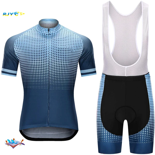 Traje de ciclismo para hombre, traje de triatlón, overol de bicicleta de  manga corta para bicicleta, equipo de ciclismo de verano con bolsillos  (color