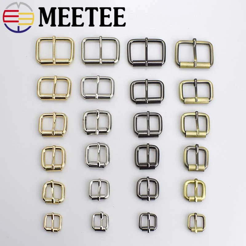 

Free Shipping ID 1.3cm,1.7cm,2cm,2.6cm,3.2cm,3.8cm Square metal shoes bag Belt Buckles decoration DIY Accessory Sewing