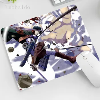 

attack on titan mousepad gaming mouse pad gamer mat Fashion game computer desk padmouse keyboard player mats