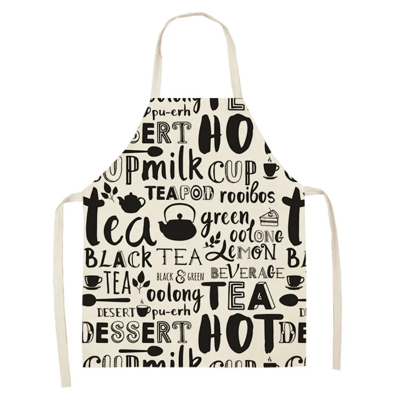 Bake Aprons Kitchen Aprons for Woman Home Decor Cotton Linen Sleeveless Apron Cooking Baking Waist Bib Tools