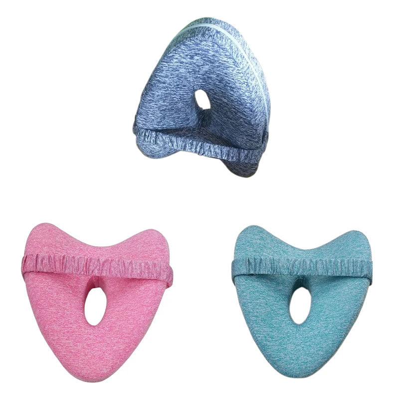 1pc Memory Heart-shaped Pillows Super Fast Logistics Foam Slow Rebound Plastic Leg Sleep Stress Relief for Great Bedding | Дом и сад