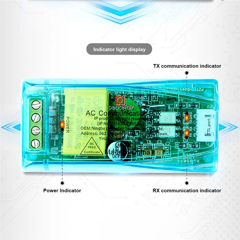 PZEM-004T AC цифровой многофункциональный измеритель ватт мощность вольт ампер ttl тестовый модуль PZEM-004T с катушкой 0-100A 80-260 В переменного тока