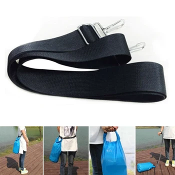 

New Adjustable Nylon Shoulder Bag Belt Replacement Laptop 150CM Bag Straps Black Detachable Shoulder Belt Bags Accessory Gadget