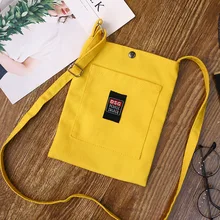 Цветная оригинальная парусиновая сумка женская сумка через плечо, художественная и художественная Повседневная маленькая тканевая сумка в Корейском стиле, хипстерская сумка на одно плечо Sm