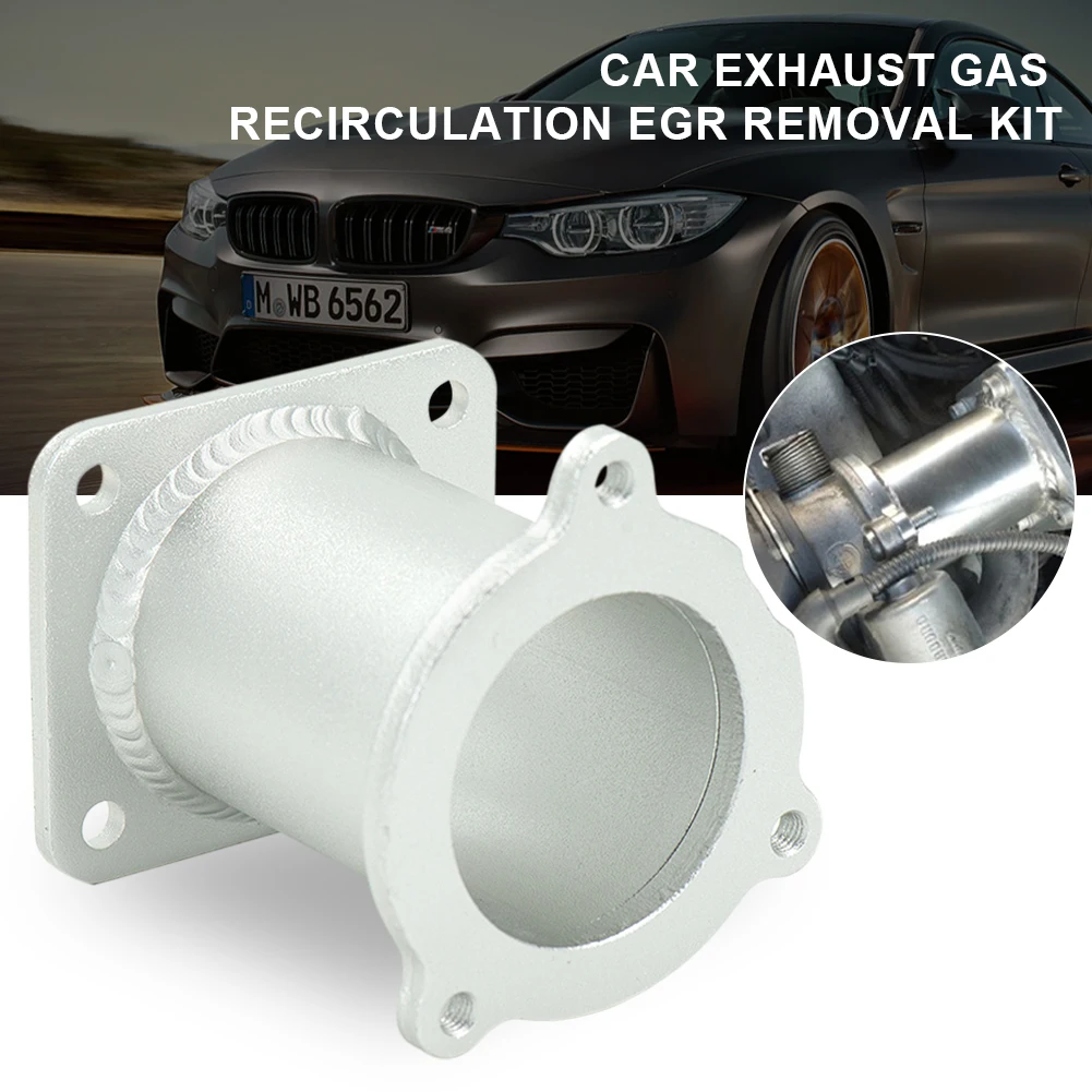 Серебристый алюминиевый комплект для удаления рециркуляции отработавших газов