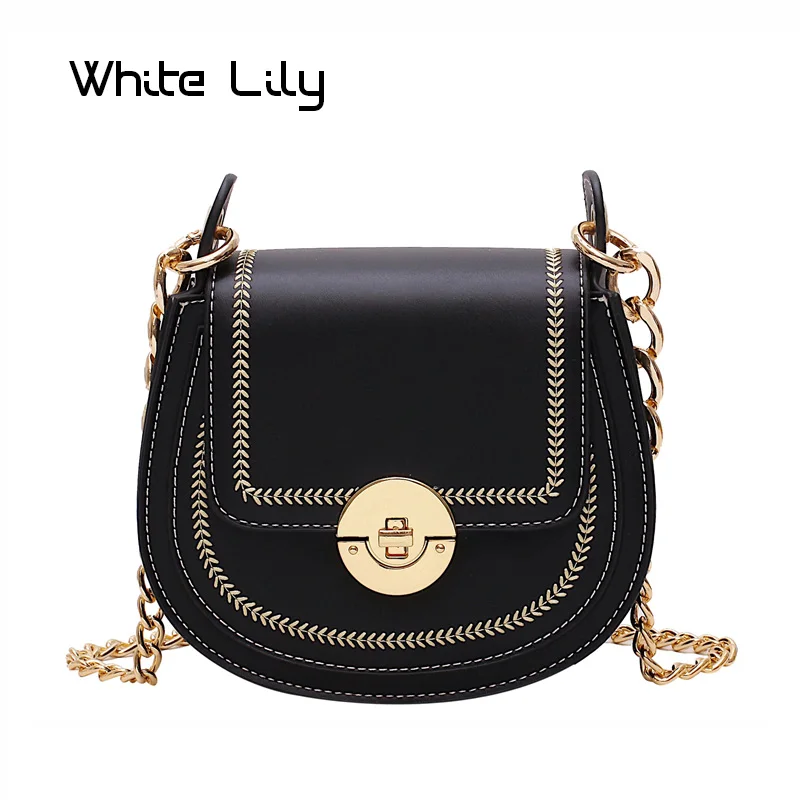 

Fashion Women Crossbody Bag Ladies Hasp Shoulder Bag Small Saddle Bag Female Messenger Bag