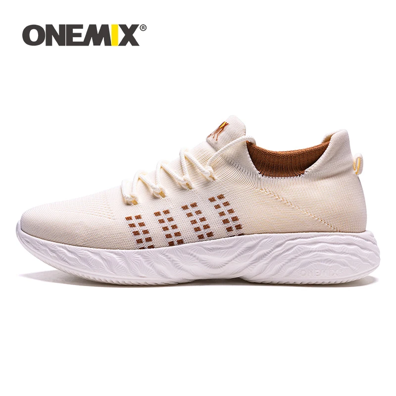  ONEMIX 2020 Новое поступление модные унисекс кроссовки для мужчин дышащие сетчатые летние женские слипоны носки обувь Прогулочные кроссов…