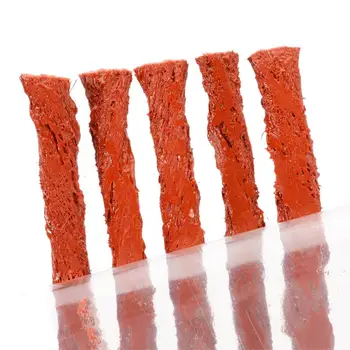

Hot 10pcs Car Motorcycle Tire Tyre Puncture Repair Rubber Strip Tubeless for Tyre Puncture Emergency Bike Repairing