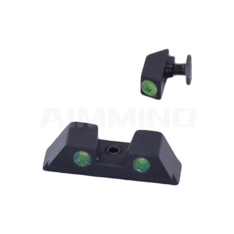 Glock шестерни настоящий красный зеленый Оптическое волокно передняя для Glock 17/17L/19/22/23/24/26/27/33/34/